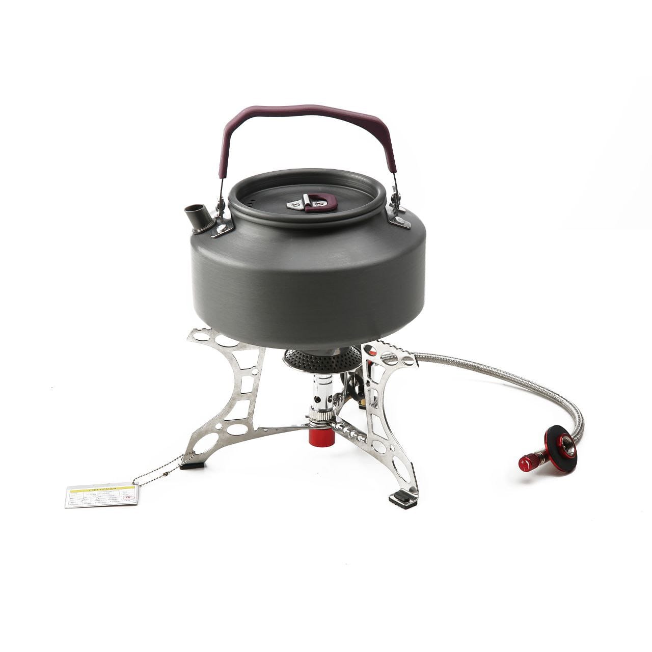 Prime Adventure portable camping gas stove with lighter and hose code SN10-A6