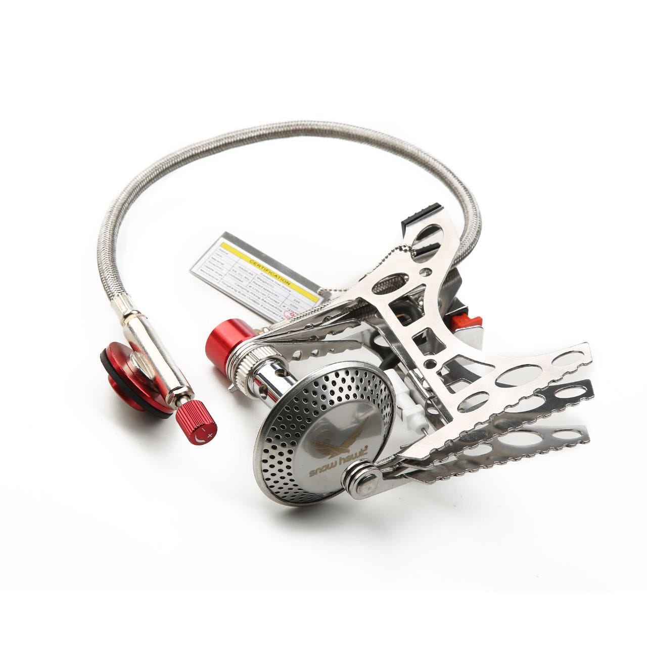 Prime Adventure portable camping gas stove with lighter and hose code SN10-A6