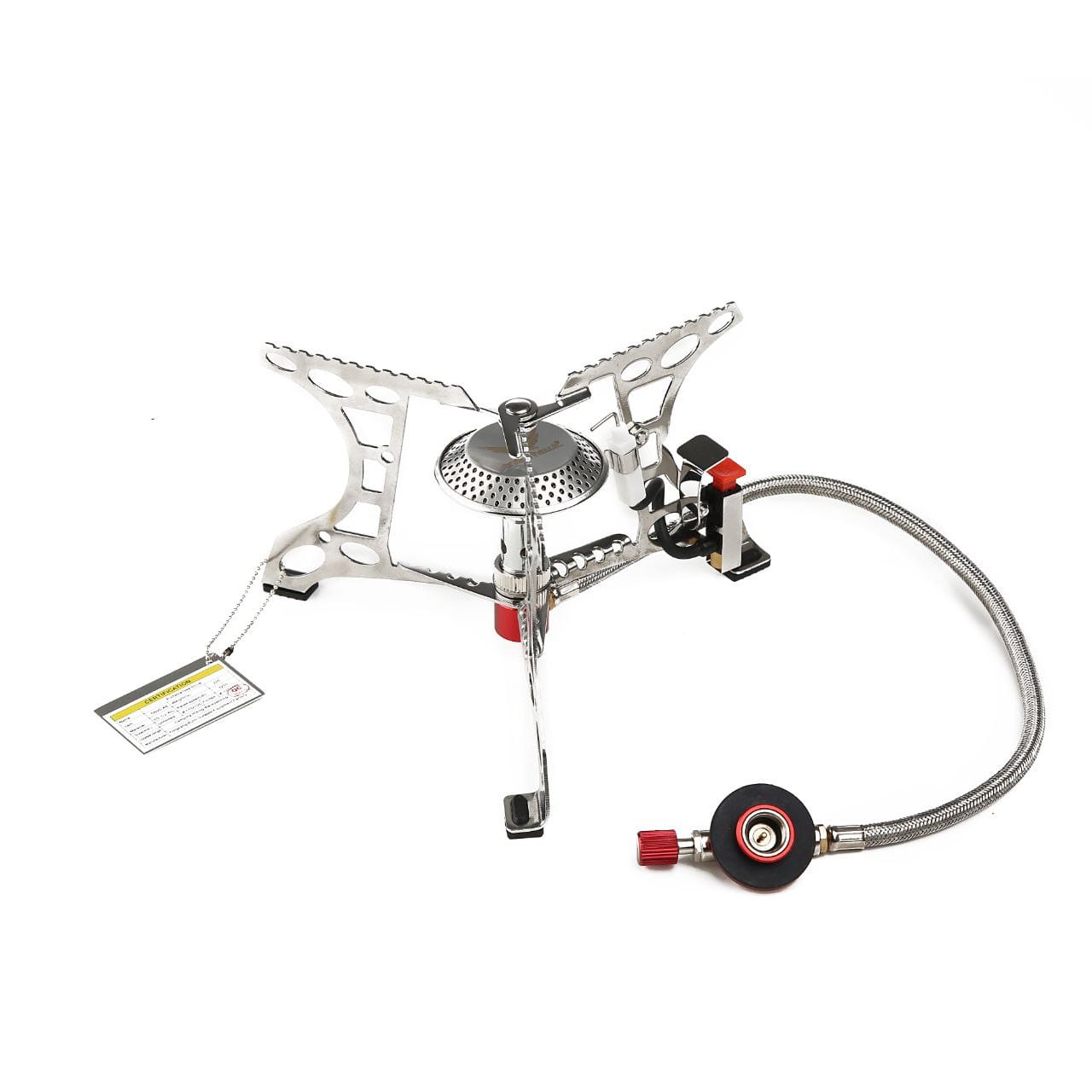 Prime Adventure portable camping gas stove with lighter and hose code SN10-A6