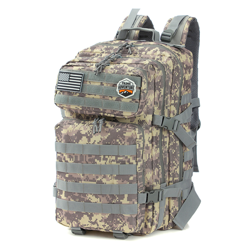 Primeadventure 45L Military Tactical Backpack with logo
