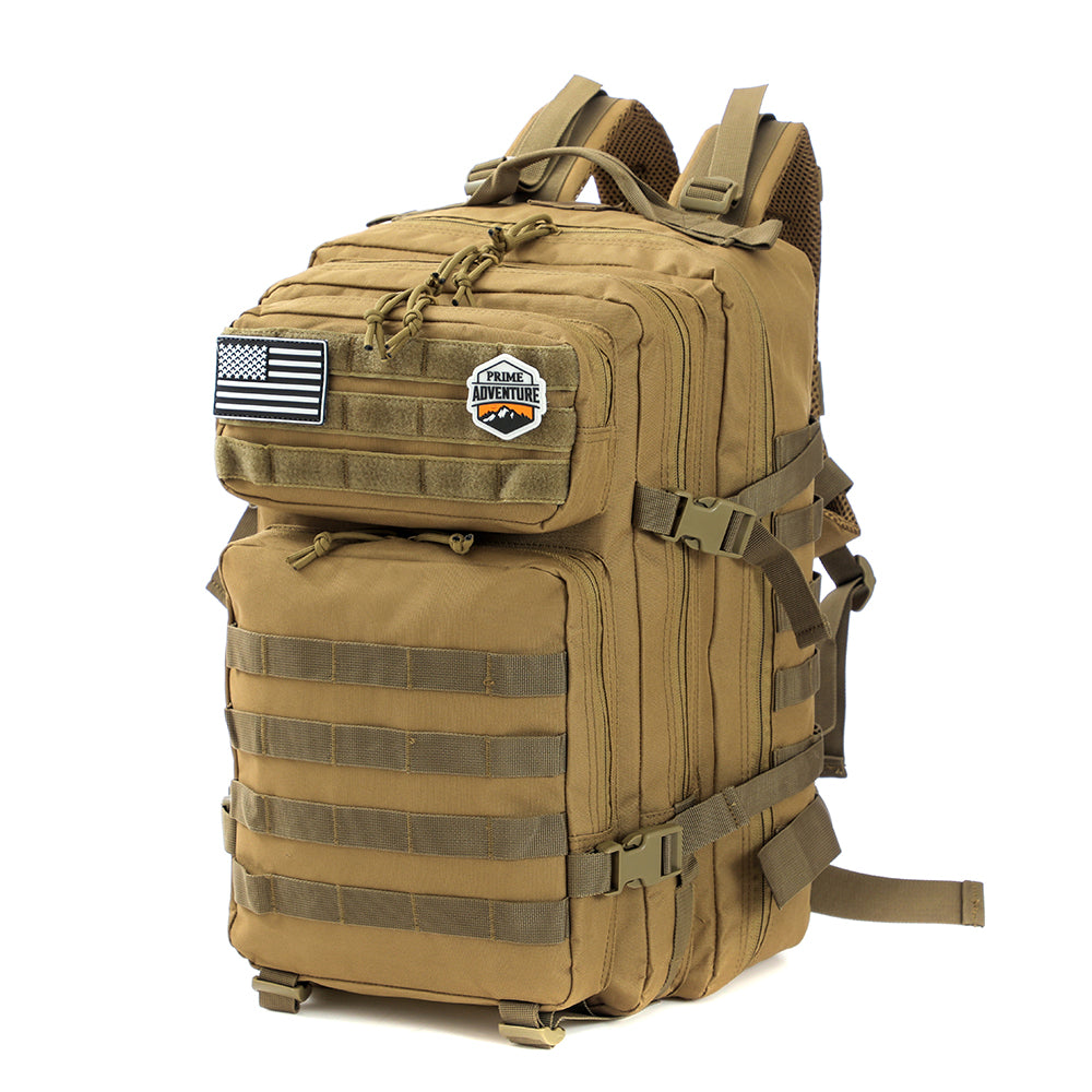 Primeadventure 40L Military Tactical Backpack with logo