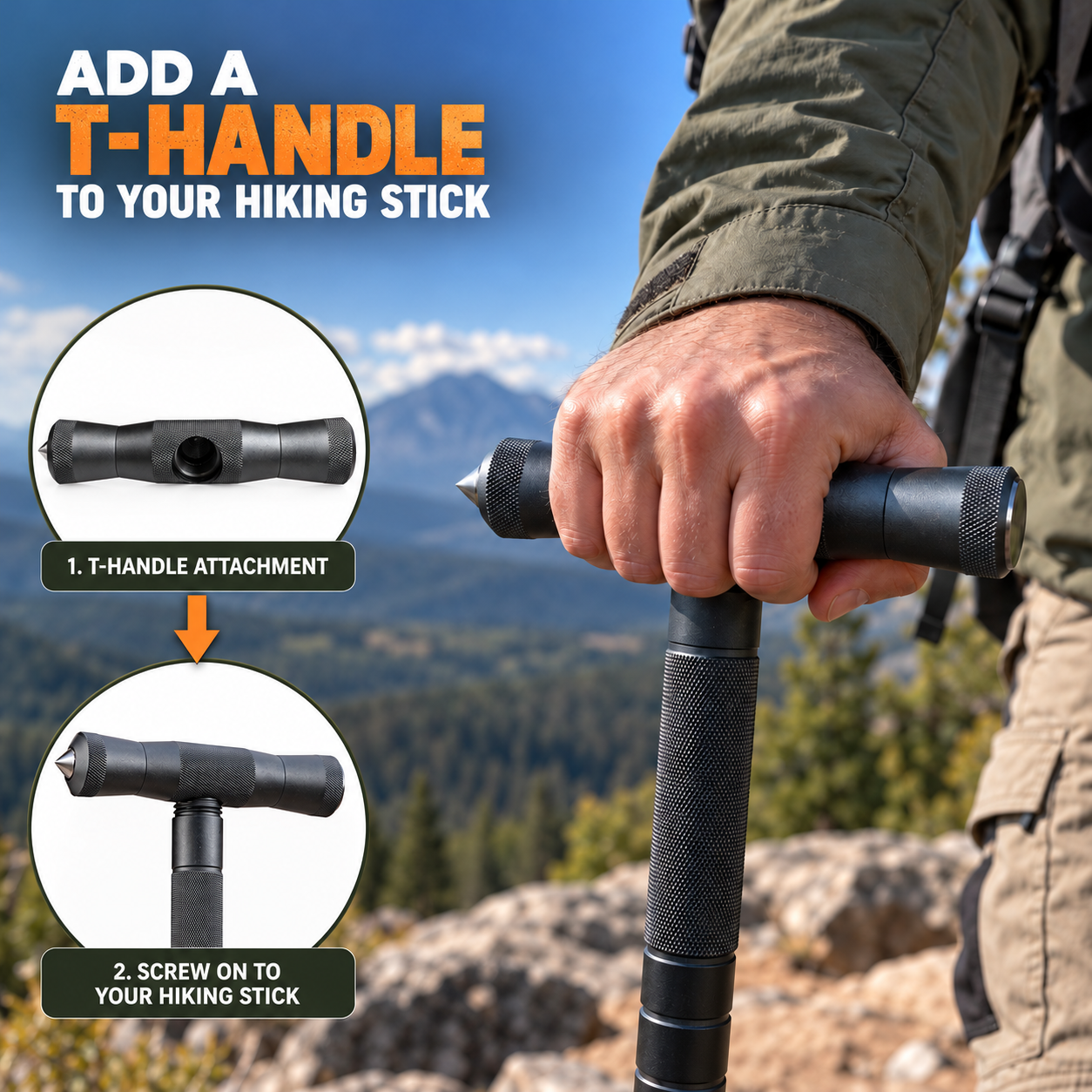 Premium T-Handle Grip