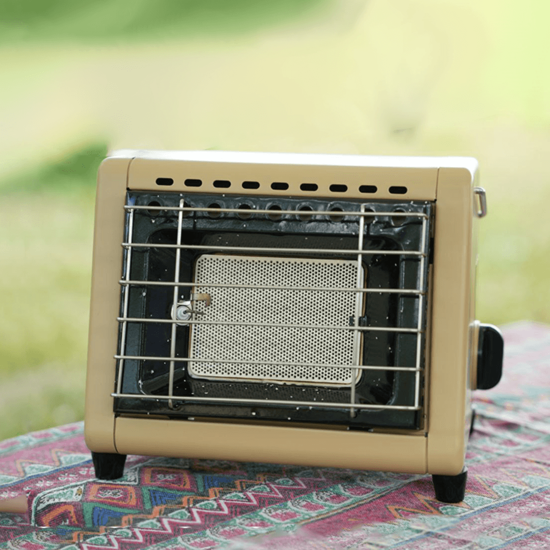 Prime Adventure 1500W Space Stainless Steel Gas Heater  SN-H23