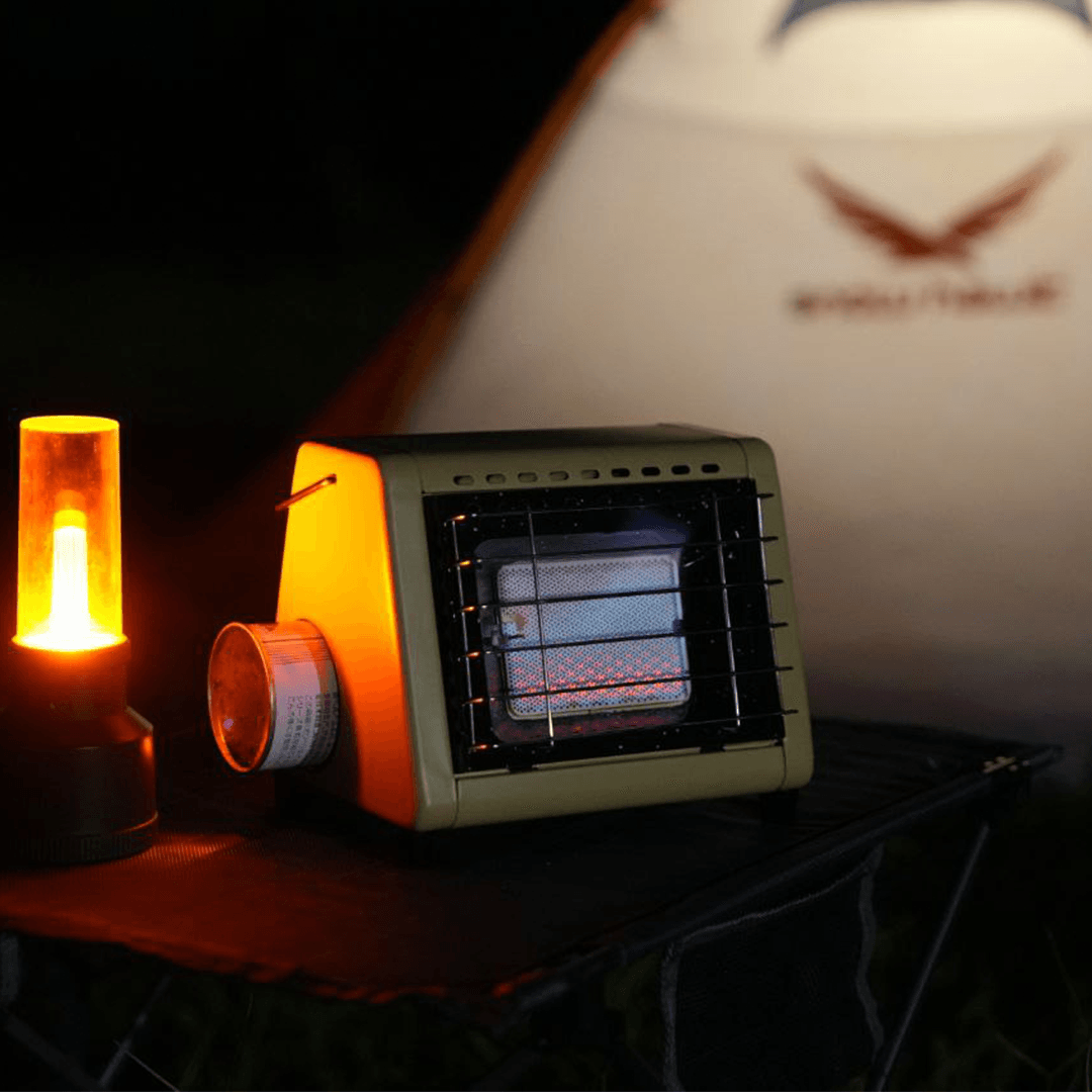 Prime Adventure 1500W Space Stainless Steel Gas Heater  SN-H23