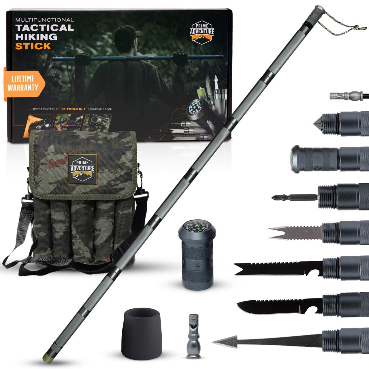 SWISS ARMY MULTI-FUNCTIONAL TACTICAL SURVIVAL STICK