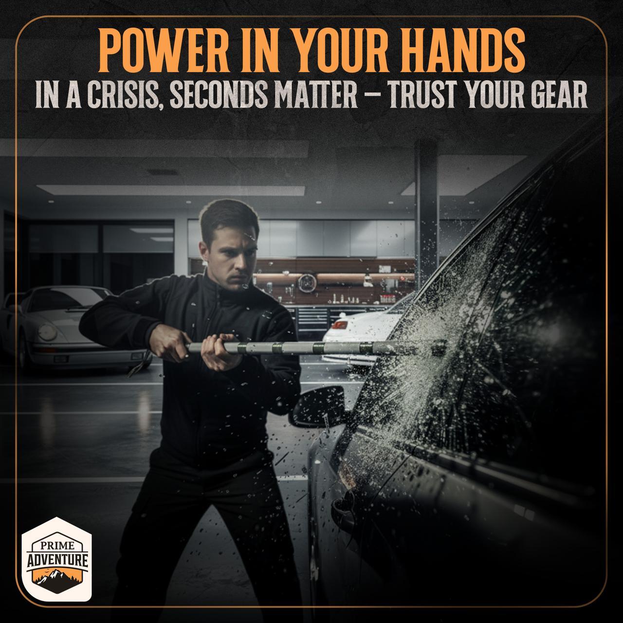 SWISS ARMY MULTI-FUNCTIONAL TACTICAL SURVIVAL STICK