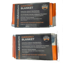 Load image into Gallery viewer, PrimeAdventure Emergency Thermal Blanket for Survival Kit
